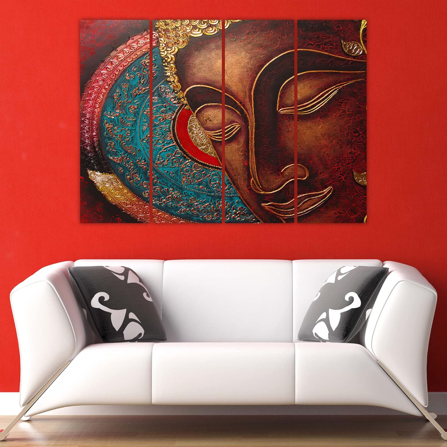 inep-b09sy96stb-detailed-view-of-the-vibrant-colors-on-the-buddha-ful-4-panel-framed-wall-art..jpg